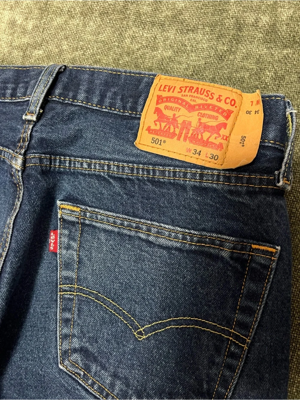 Levis silhouette clean fit